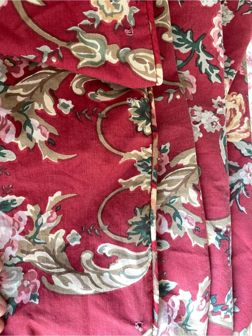 Vintage LAUREN RALPH LAUREN Danielle Marseilles twin duvet